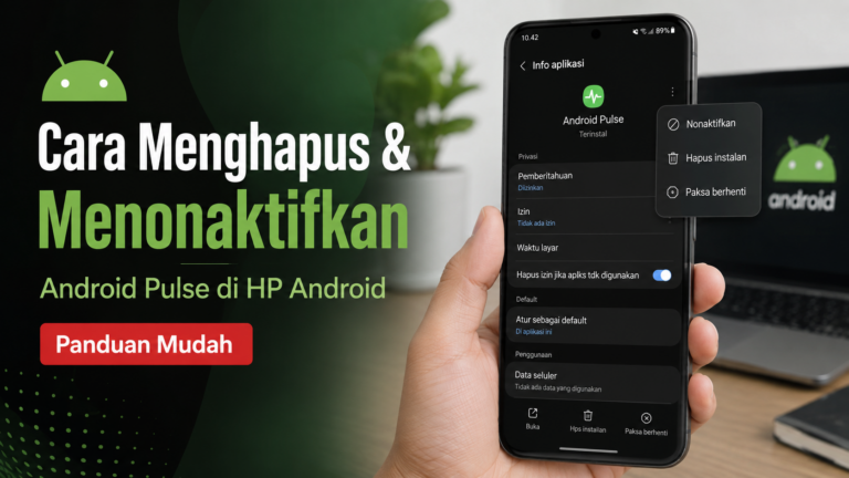 Cara Menghapus dan Menonaktifkan Android Pulse di HP Android