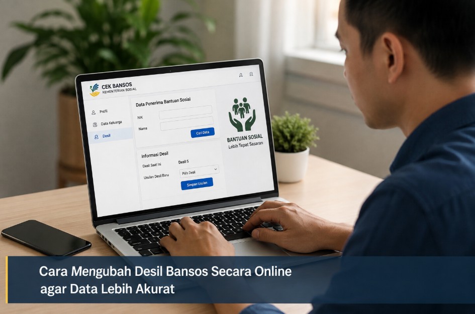 Cara Mengubah Desil Bansos Secara Online agar Data Lebih Akurat