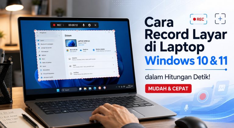 Cara Record Layar di Laptop Windows 10 & 11 dalam Hitungan Detik!