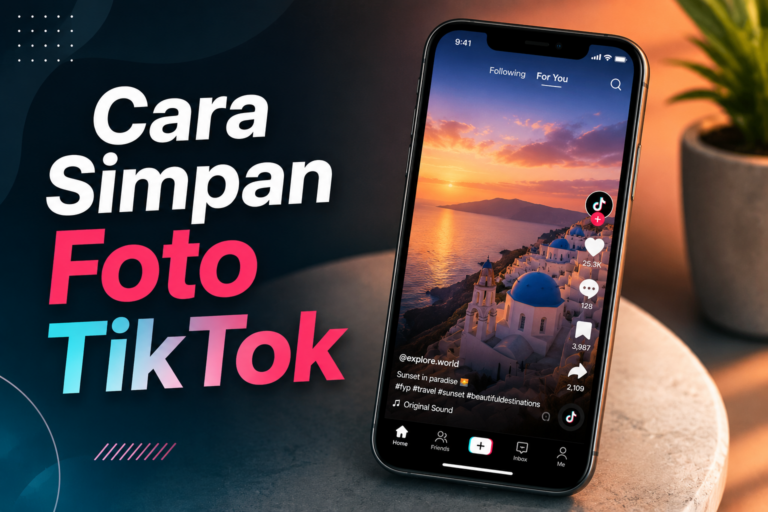 Cara Simpan Foto TikTok ke Galeri HP Tanpa Watermark dengan Mudah