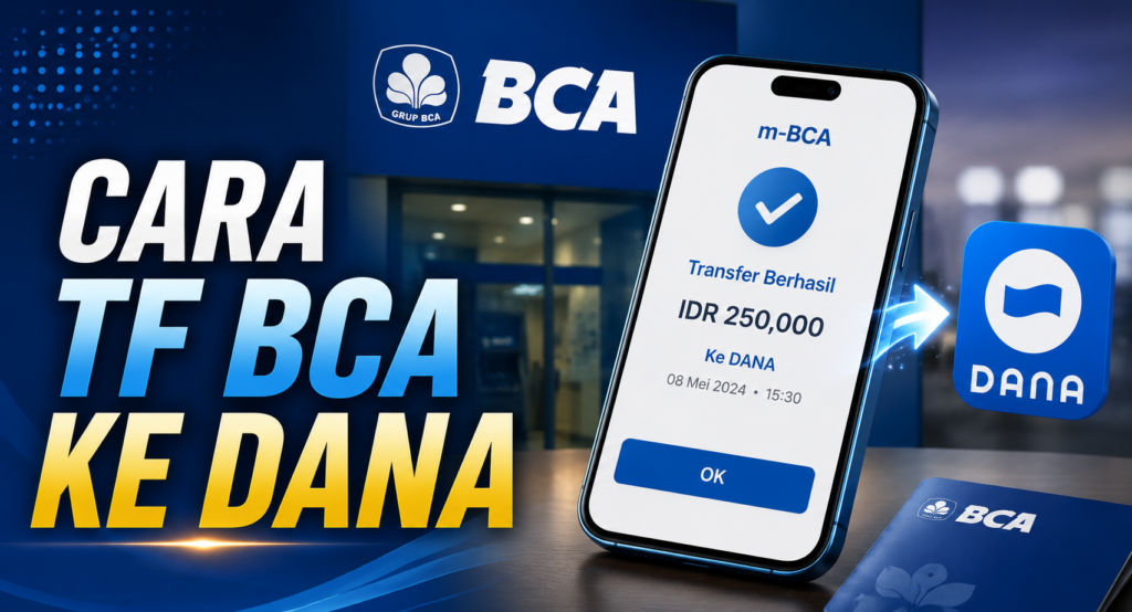 Cara TF BCA ke DANA