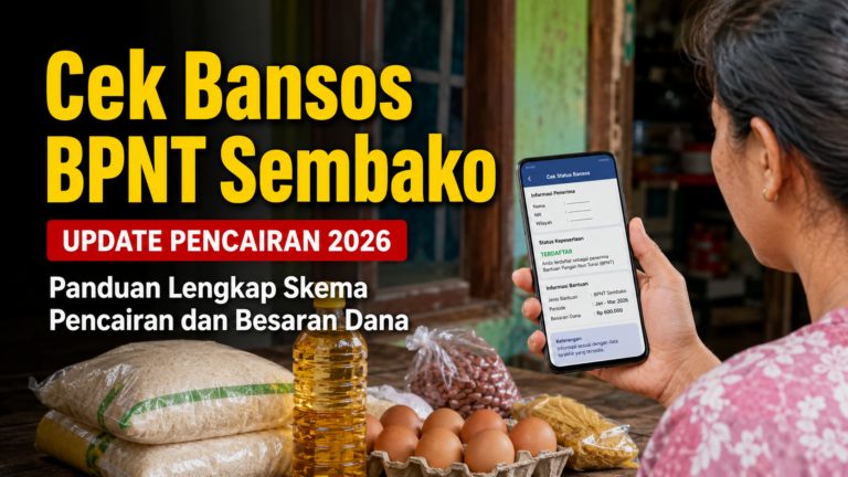 Panduan Lengkap Cek Bansos BPNT Sembako: Skema Pencairan dan Besaran Dana