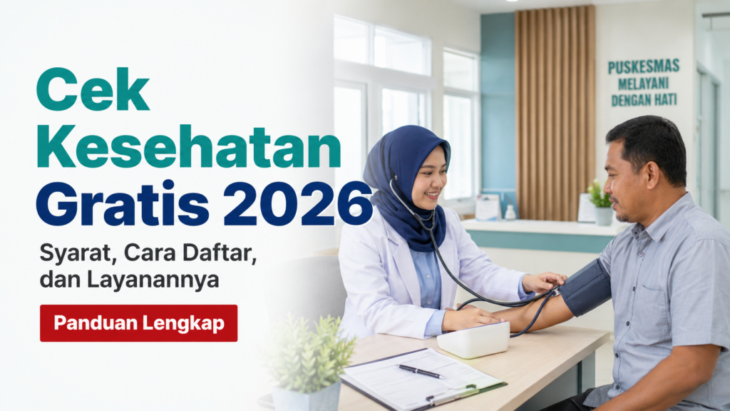 Cek Kesehatan Gratis 2026 Syarat, Cara Daftar, dan Layanannya