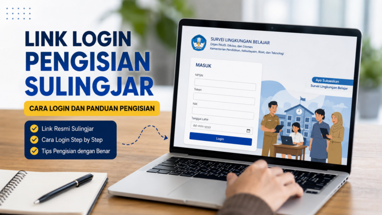 Link Login Pengisian Sulingjar: Cara Login dan Panduan Pengisian 2026