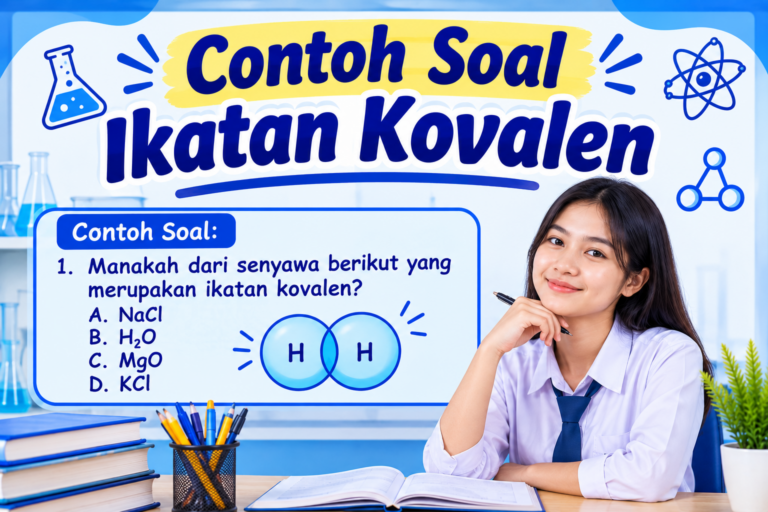 Contoh Soal Ikatan Kovalen: Rumus, Jawaban, dan Pembahasan