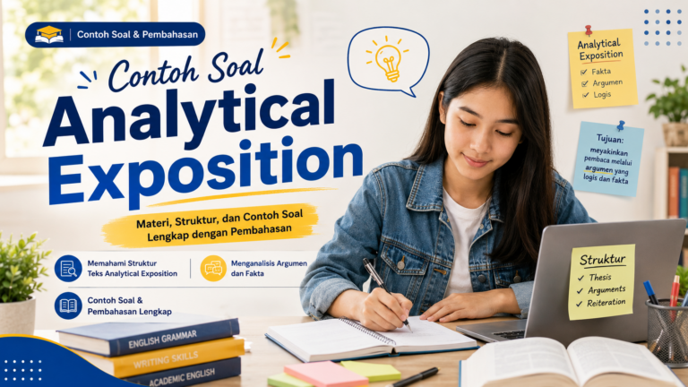 30 Contoh Soal Analytical Exposition: Jawaban dan Pembahasan