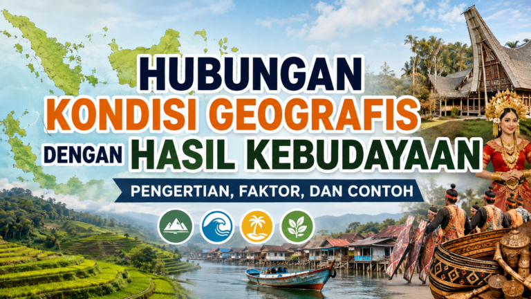 Hubungan Kondisi Geografis dengan Hasil Kebudayaan: Pengertian, Faktor, dan Contoh