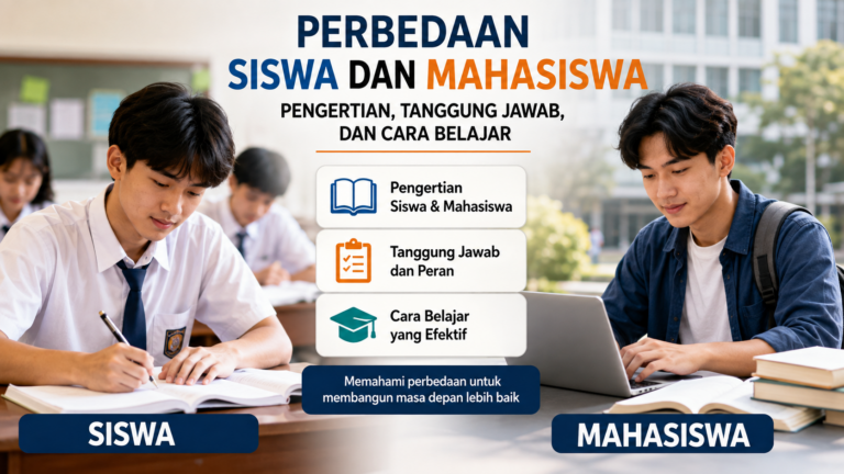 Perbedaan Siswa dan Mahasiswa: Pengertian, Tanggung Jawab, dan Cara Belajar