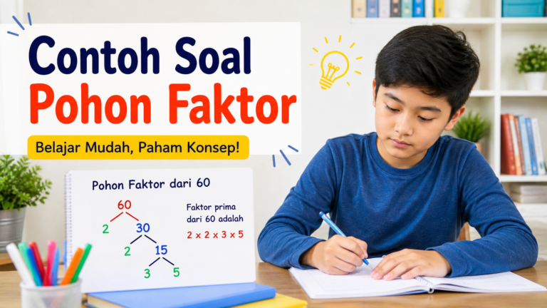 30 Contoh Soal Pohon Faktor: Jawaban dan Pembahasan Lengkap