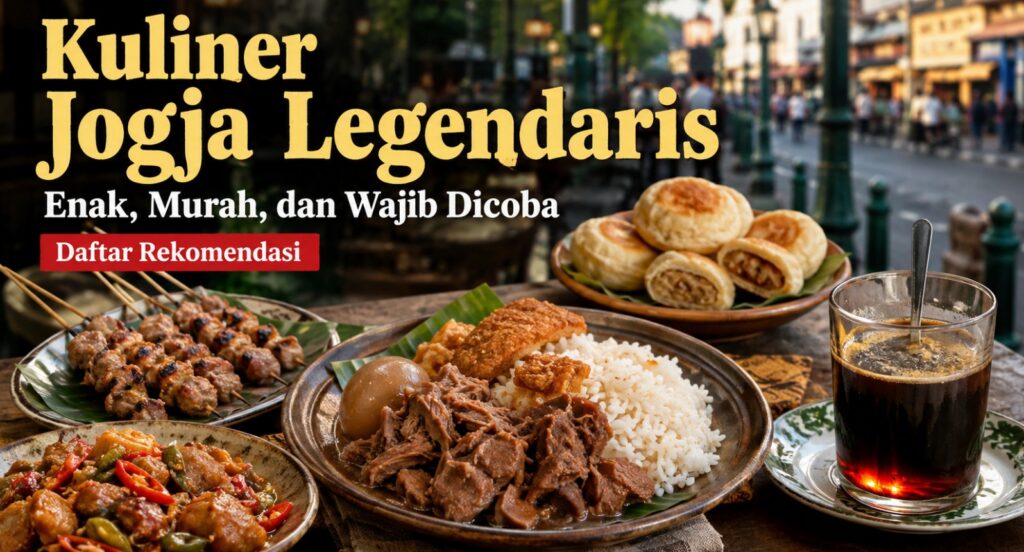 Daftar Kuliner Jogja Legendaris yang Enak, Murah, dan Wajib Dicoba