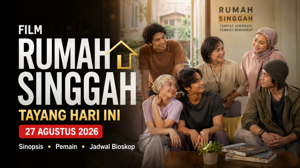 Film Rumah Singgah Tayang Hari Ini Sinopsis, Pemain, dan Jadwal Bioskop