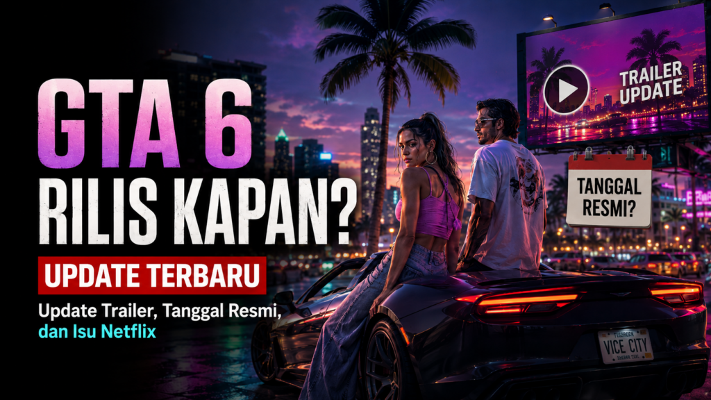 GTA 6 Rilis Kapan Update Trailer, Tanggal Resmi, dan Isu Netflix