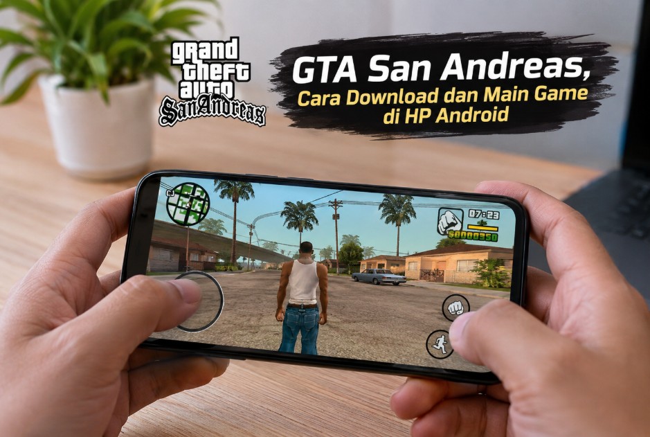 GTA San Andreas, Cara Download dan Main Game di HP Android