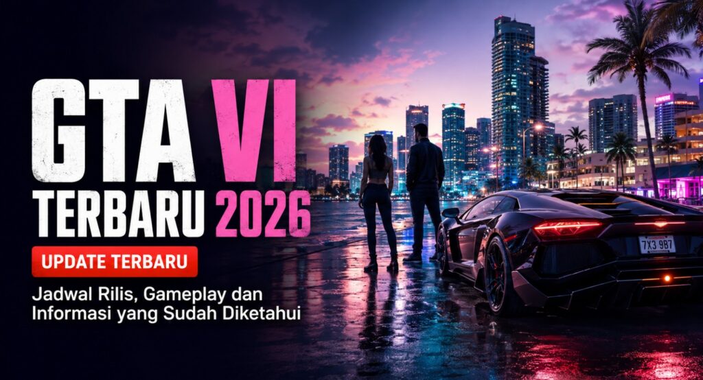 GTA VI Terbaru 2026 Jadwal Rilis, Gameplay dan Informasi yang Sudah Diketahui