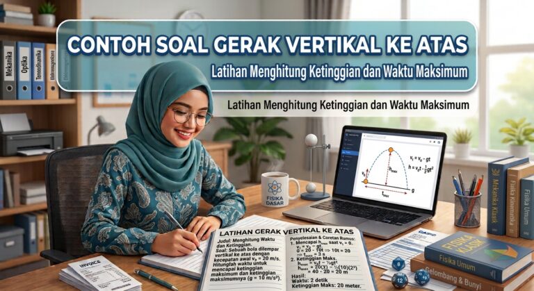 Contoh Soal Gerak Vertikal ke Atas: Rumus, dan Pembahasan