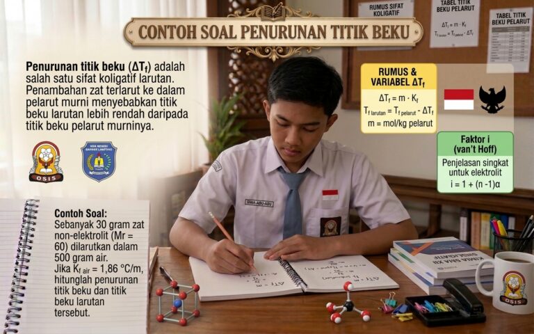 Kumpulan Soal Penurunan Titik Beku: Cara Menghitung dan Pembahasannya