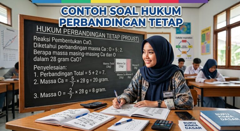 Contoh Soal Hukum Perbandingan Tetap: Rumus, Jawaban, dan Pembahasan