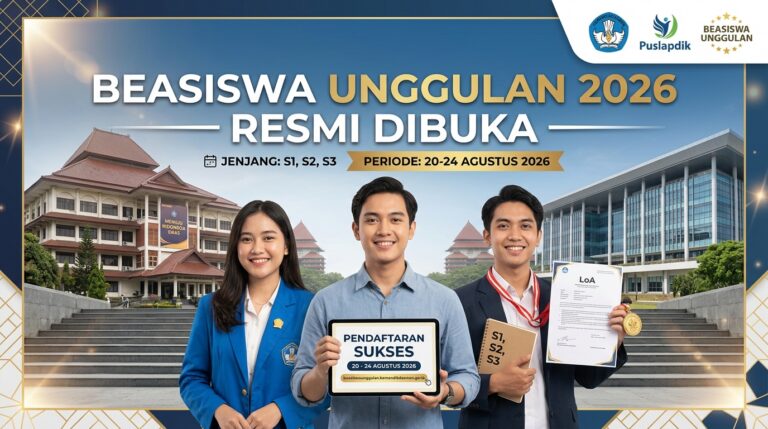 Beasiswa Unggulan 2026 Resmi Dibuka, Ini Syarat dan Cara Daftarnya