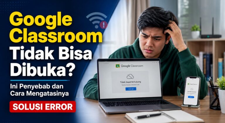 Google Classroom Tidak Bisa Dibuka? Ini Penyebab dan Cara Mengatasinya