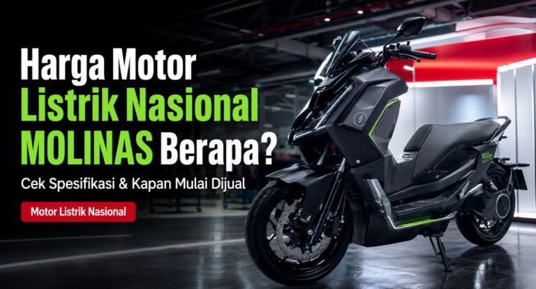Harga Motor Listrik Nasional MOLINAS Berapa? Cek Spesifikasi dan Kapan Mulai Dijual