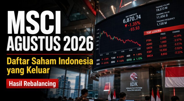 Hasil Rebalancing MSCI Agustus 2026: Daftar Saham Indonesia yang Keluar