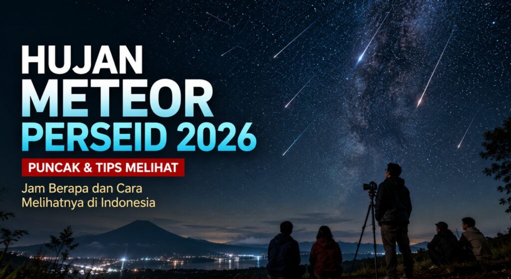Hujan Meteor Perseid 2026 Jam Berapa dan Cara Melihatnya di Indonesia