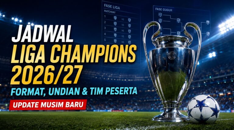 Jadwal Liga Champions 2026/27: Format, Undian & Tim Peserta