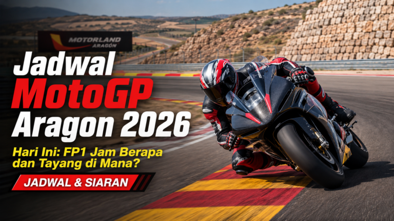 Jadwal MotoGP Aragon 2026 Hari Ini: FP1 Jam Berapa dan Tayang di Mana?