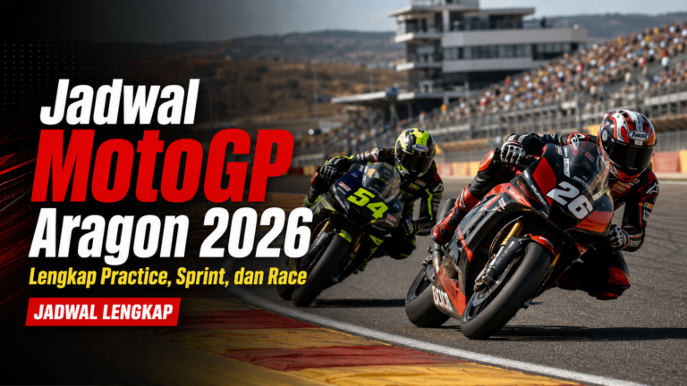 Jadwal MotoGP Aragon 2026 Lengkap: Practice, Sprint, dan Race