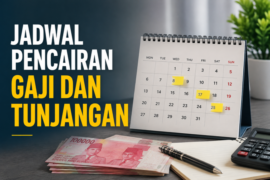 Jadwal Pencairan Gaji dan Tunjangan