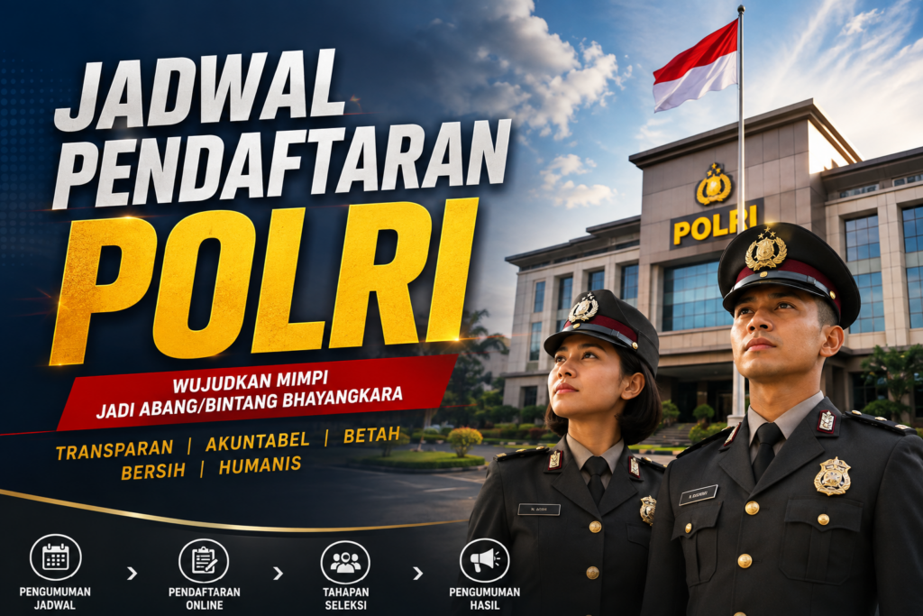 Jadwal Pendaftaran Polri