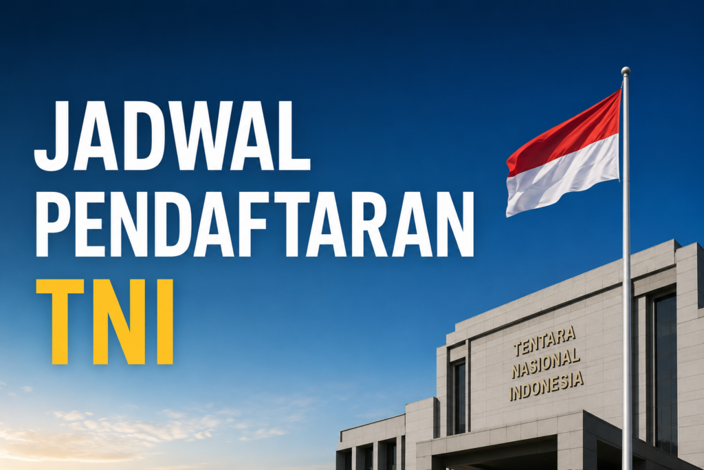 Jadwal Pendaftaran TNI