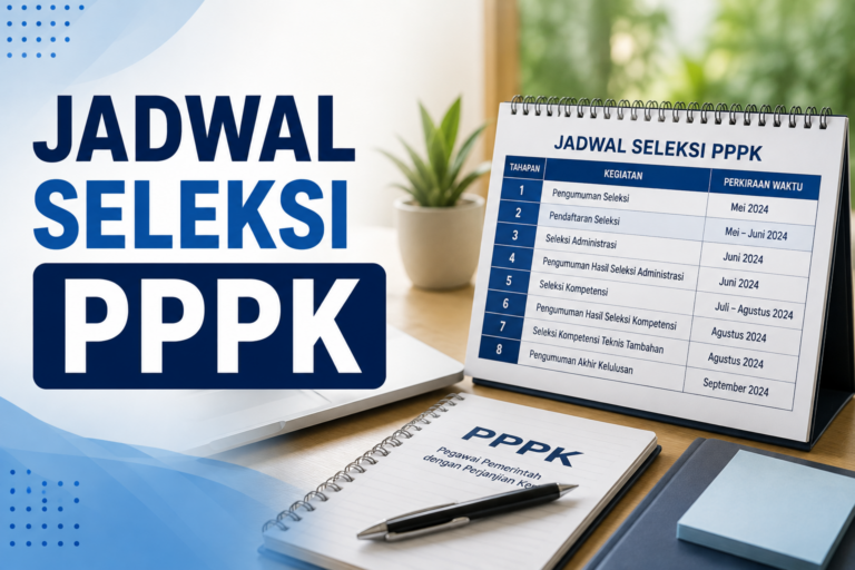 Jadwal Seleksi PPPK 2026 Terbaru, Cek Jadwal CAT dan Pengumuman
