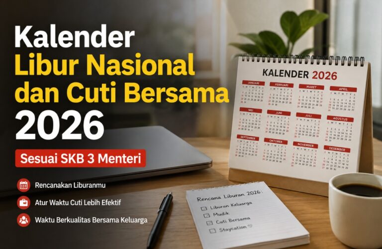 Kalender Libur Nasional dan Cuti Bersama 2026 Sesuai SKB 3 Menteri