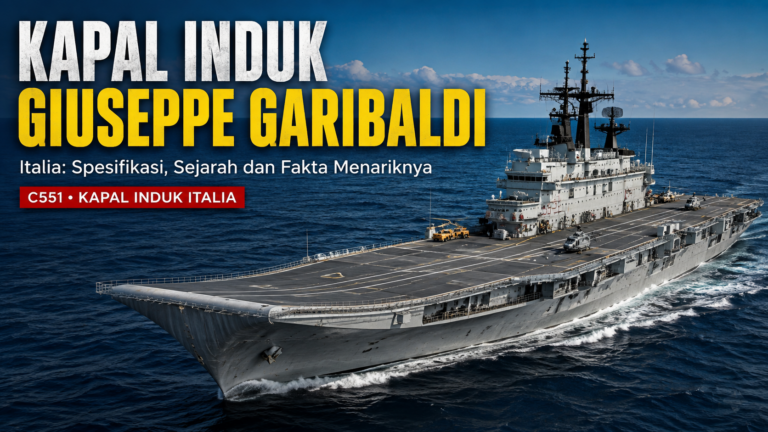 Kapal Induk Giuseppe Garibaldi Italia: Spesifikasi, Sejarah dan Fakta Menariknya