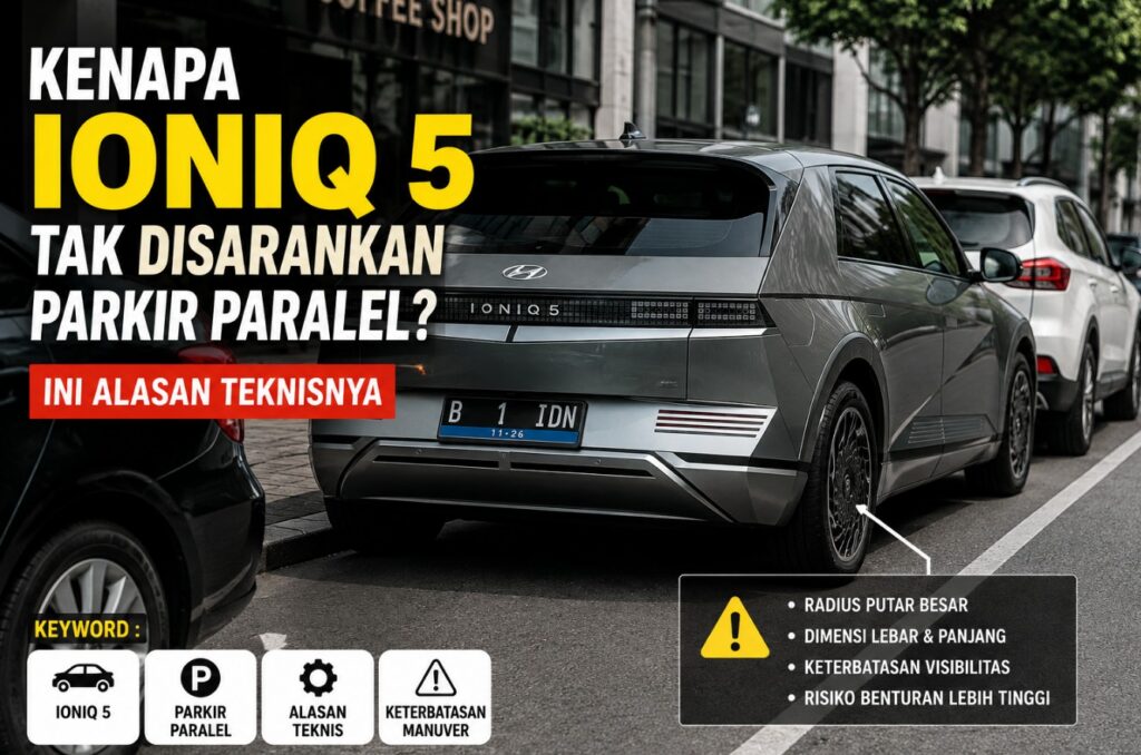 Kenapa Ioniq 5 Tak Disarankan Parkir Paralel Ini Alasan Teknisnya