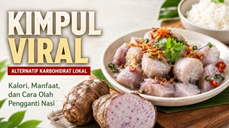 Kimpul Viral: Kalori, Manfaat, dan Cara Olah Pengganti Nasi
