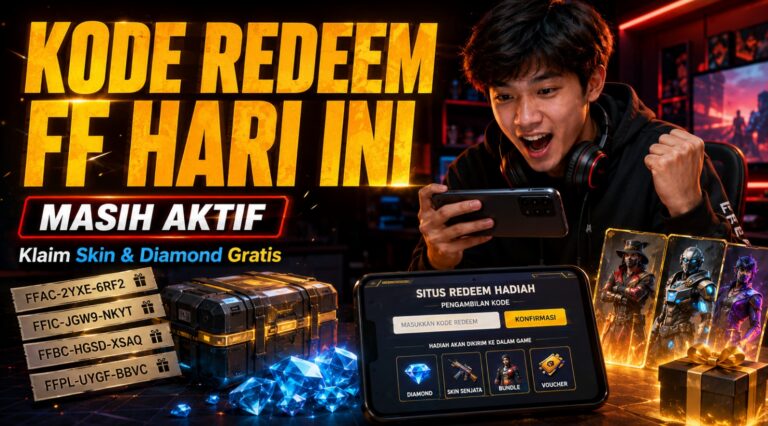 Kode Redeem FF (Free Fire) Hari Ini yang Masih Aktif: Klaim Skin & Diamond Gratis