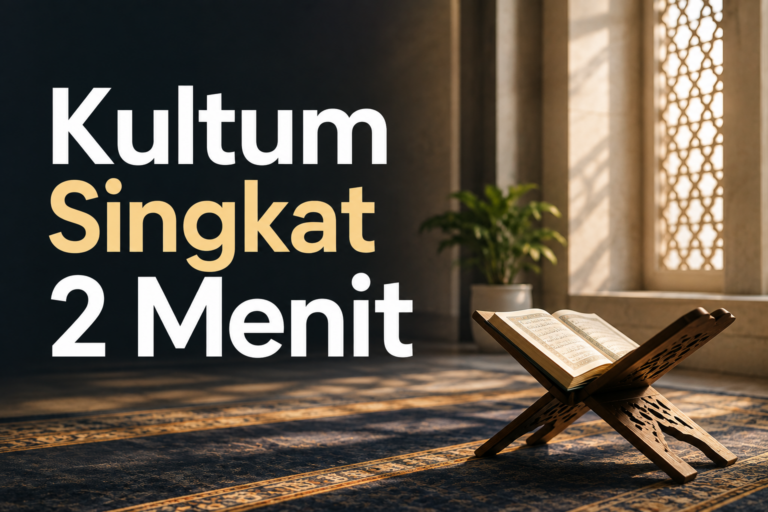 Kultum Singkat 2 Menit yang Menyentuh Hati dan Mudah Dihafalkan