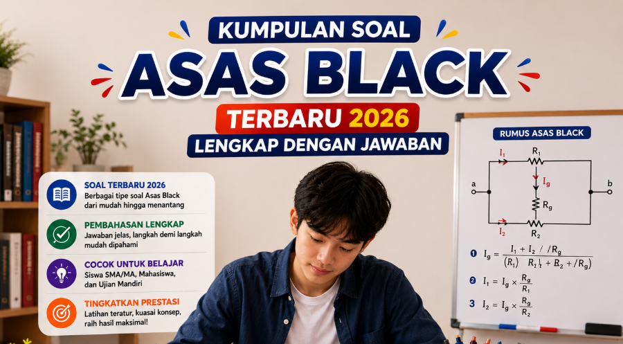 Kumpulan Soal Asas Black Terbaru 2026 Lengkap dengan Jawaban