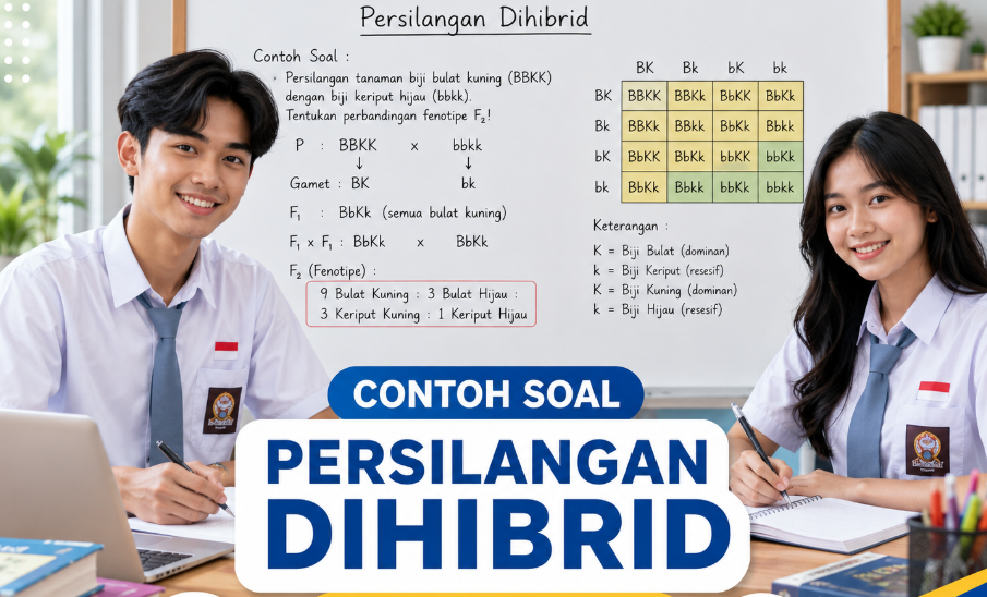Latihan Soal Persilangan Dihibrid Beserta Jawaban dan Pembahasan