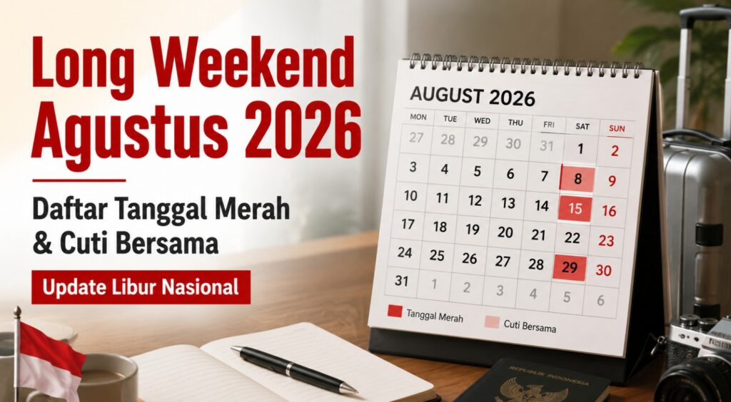 Long Weekend Agustus 2026 Daftar Tanggal Merah & Cuti Bersama