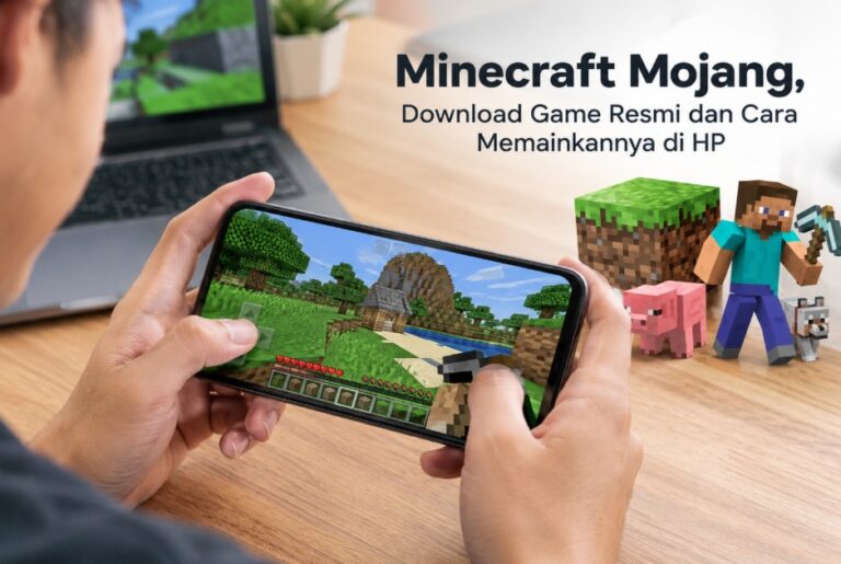 Minecraft Mojang, Download Game Resmi dan Cara Memainkannya di HP