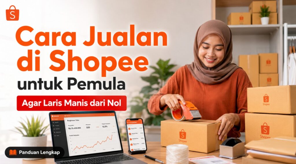 Panduan Cara Jualan di Shopee untuk Pemula Agar Laris Manis dari Nol
