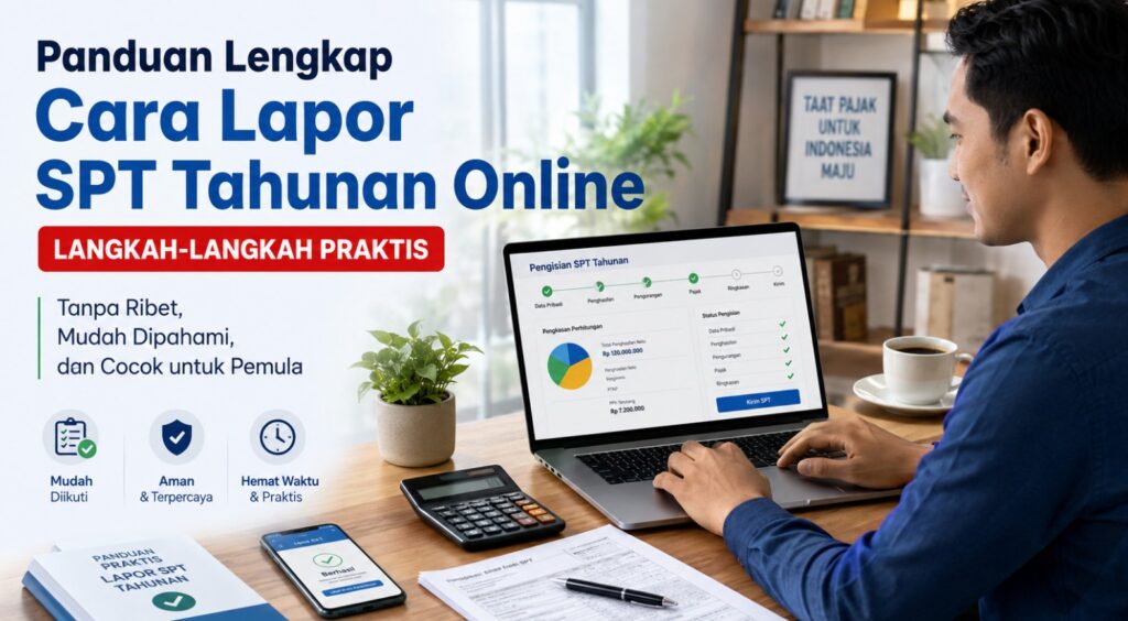 Panduan Lengkap Cara Lapor SPT Tahunan Online Tanpa Ribet