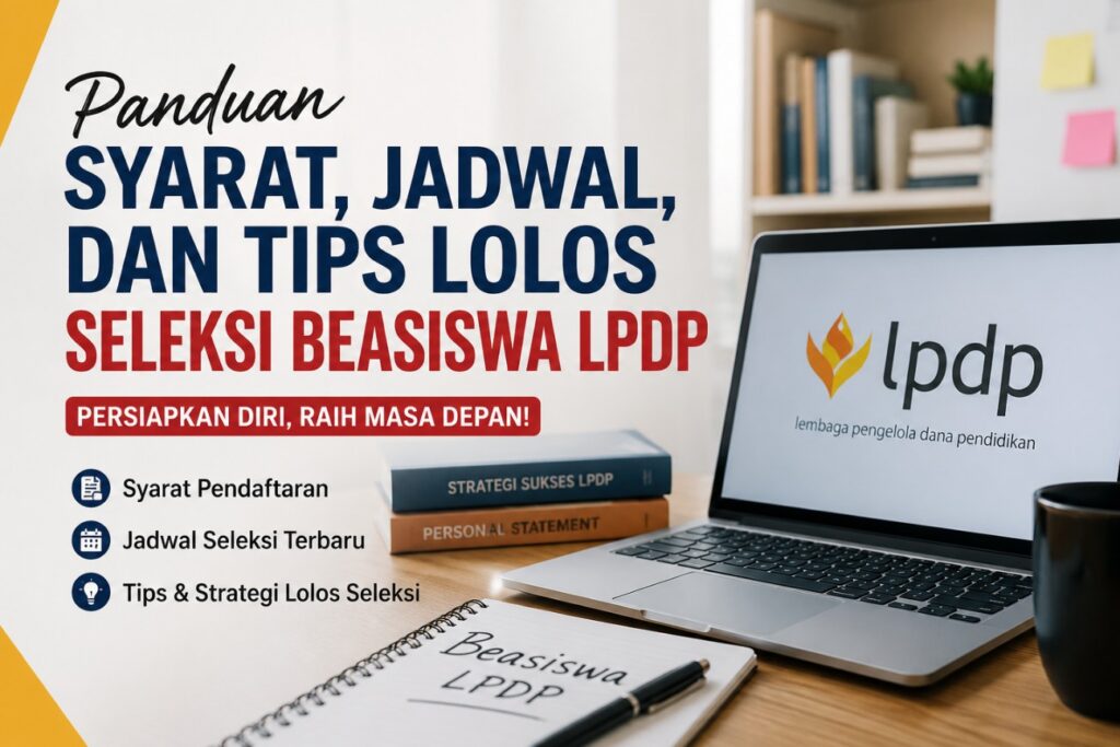 Panduan Syarat, Jadwal, dan Tips Lolos Seleksi Beasiswa LPDP