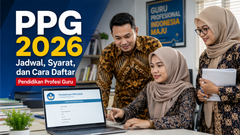 Pendidikan Profesi Guru (PPG) 2026: Jadwal, Syarat, dan Cara Daftar