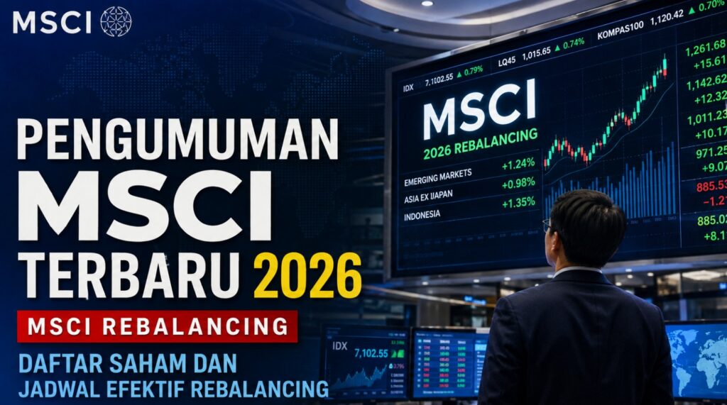 Pengumuman MSCI Terbaru 2026 Daftar Saham dan Jadwal Efektif Rebalancing