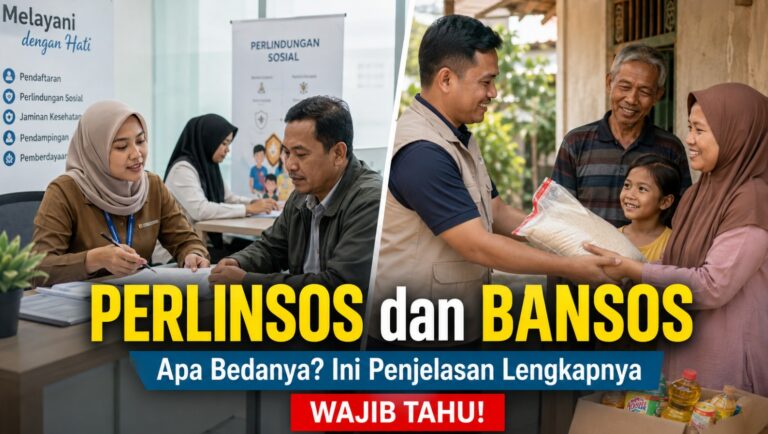 Perlinsos dan Bansos Apa Bedanya? Ini Penjelasan Lengkapnya