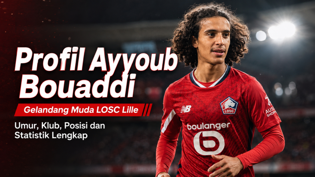 Profil Ayyoub Bouaddi Umur, Klub, Posisi dan Statistik Lengkap